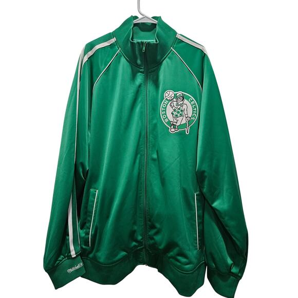 Mitchell & Ness Boston Celtics Hardwood Classics Jacket Zip 4XL